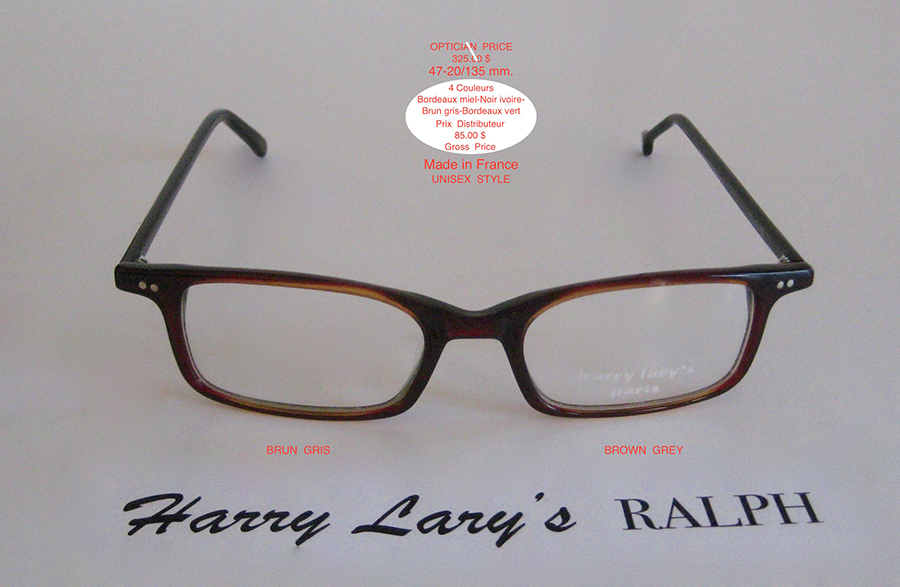 Harry Lary's Apology Eyeglasses